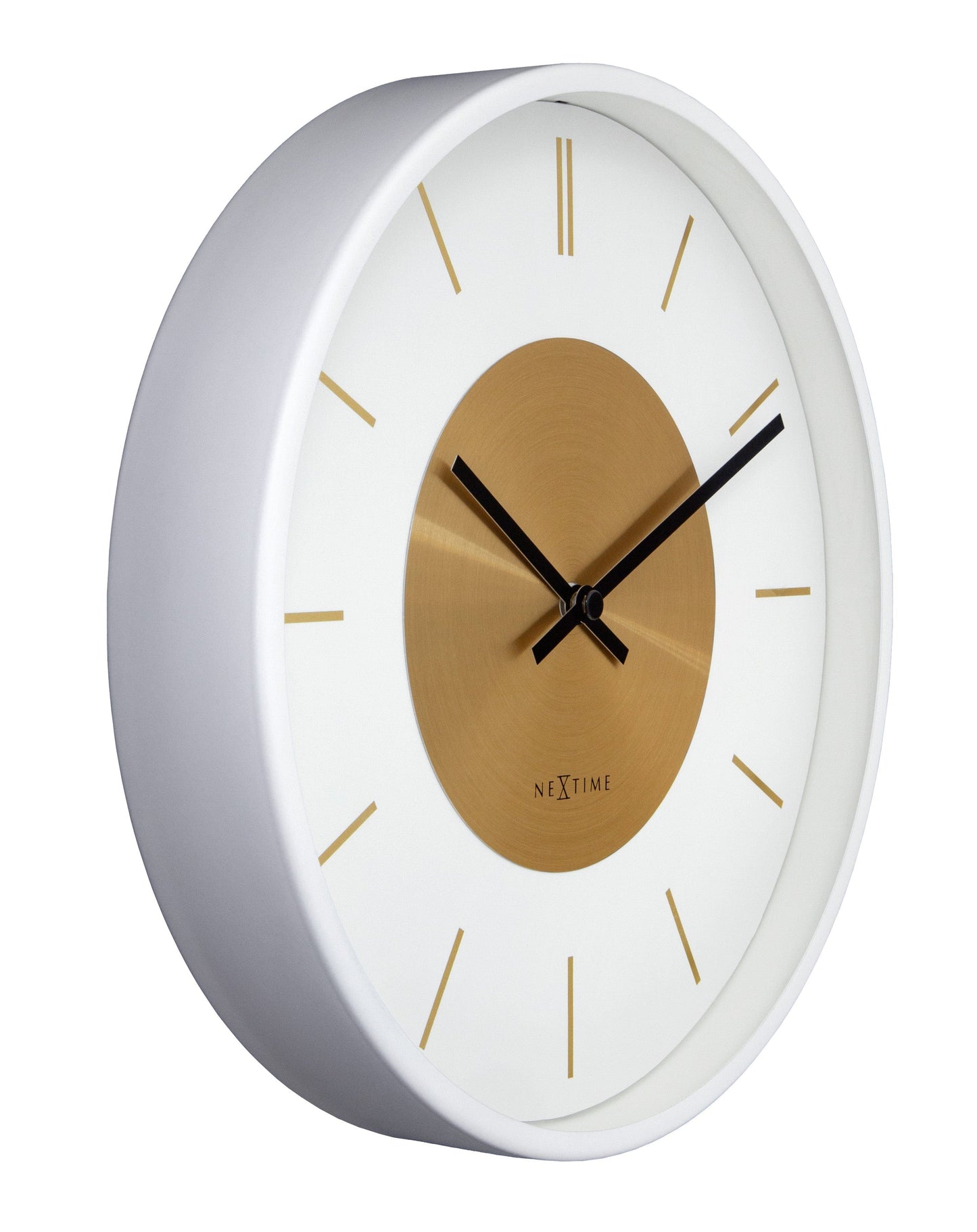 NeXtime Retro II Wandklok - Stijlvol & Stil - 25cm Metaal