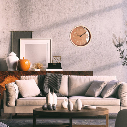 NeXtime Golden Hour Wall - Geruisloze Wandklok - 30.5 cm