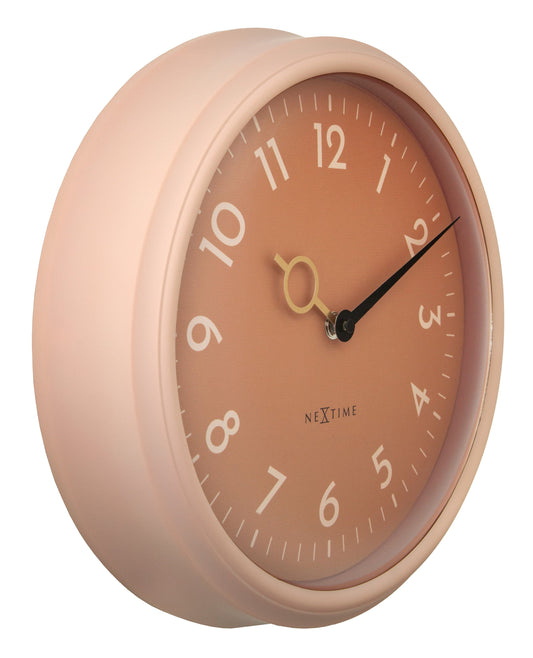 Comnox - NeXtime Golden Hour Wall - Geruisloze Wandklok - 30.5 cm