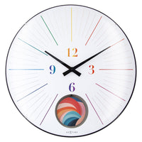 NeXtime Duomo 50 Pendulum - Moderne Wandklok met Slinger - 50 cm
