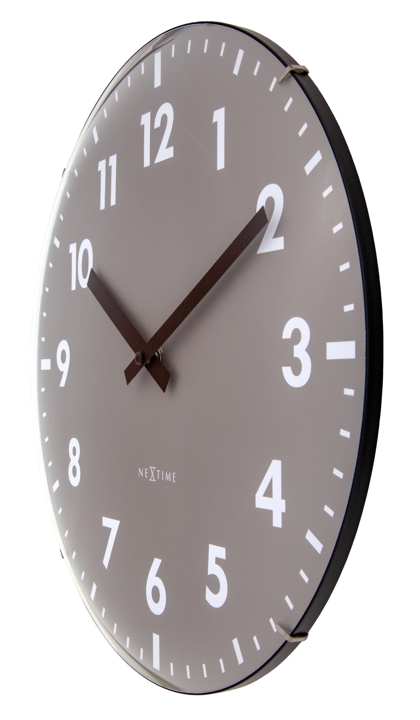 Comnox - NeXtime Duomo Wandklok - Stille tijdsaanduiding - 35cm met koepelglas