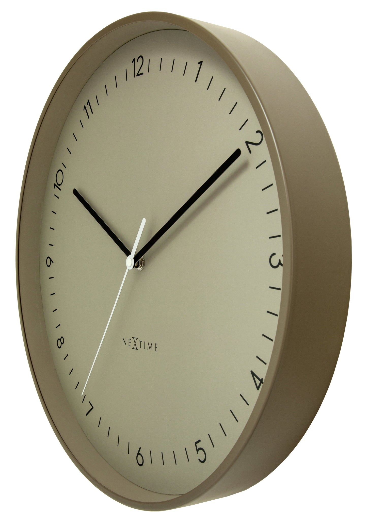 NeXtime Berlin L - Stille Wandklok - 40cm Metaal