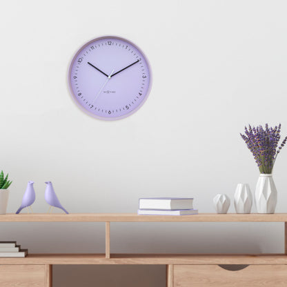 NeXtime Berlin L - Stille Wandklok - 40cm Metaal