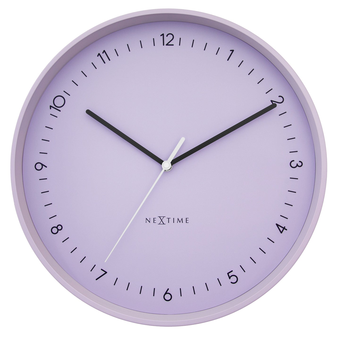 NeXtime Berlin L - Stille Wandklok - 40cm Metaal