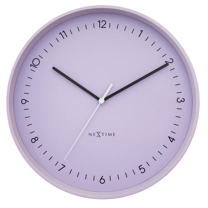 NeXtime Berlin L - Stille Wandklok - 40cm Metaal