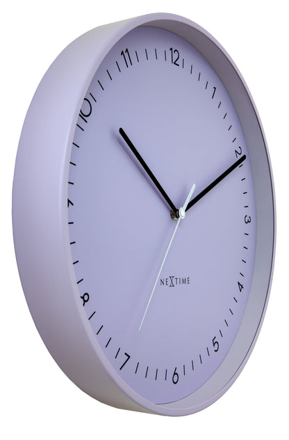 NeXtime Berlin L - Stille Wandklok - 40cm Metaal