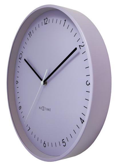 NeXtime Berlin L - Stille Wandklok - 40cm Metaal