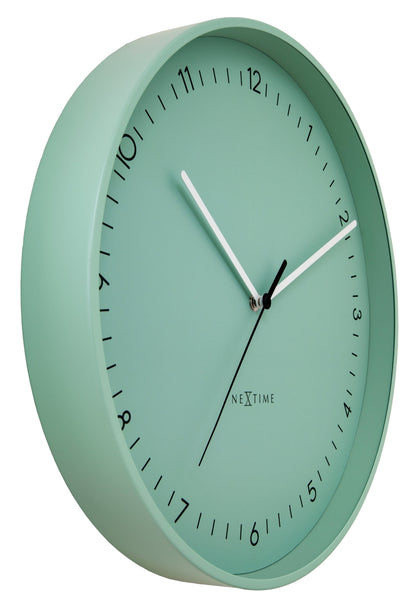 NeXtime Berlin L - Stille Wandklok - 40cm Metaal