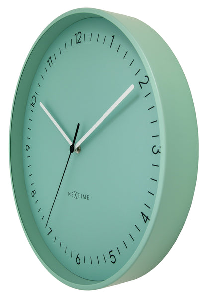 NeXtime Berlin L - Stille Wandklok - 40cm Metaal
