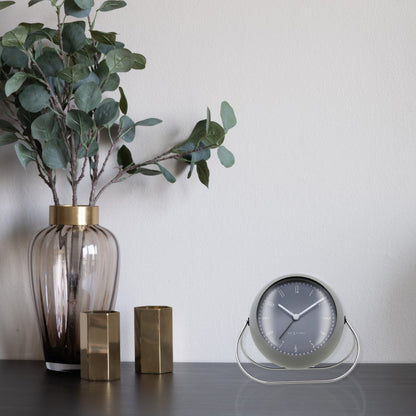 NeXtime Bubble Alarm Clock - Stille tafelwekker - Metaal