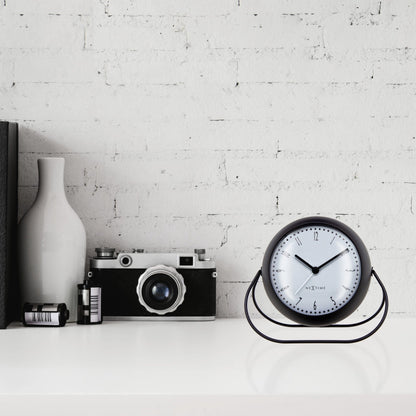 NeXtime Bubble Alarm Clock - Stille tafelwekker - Metaal