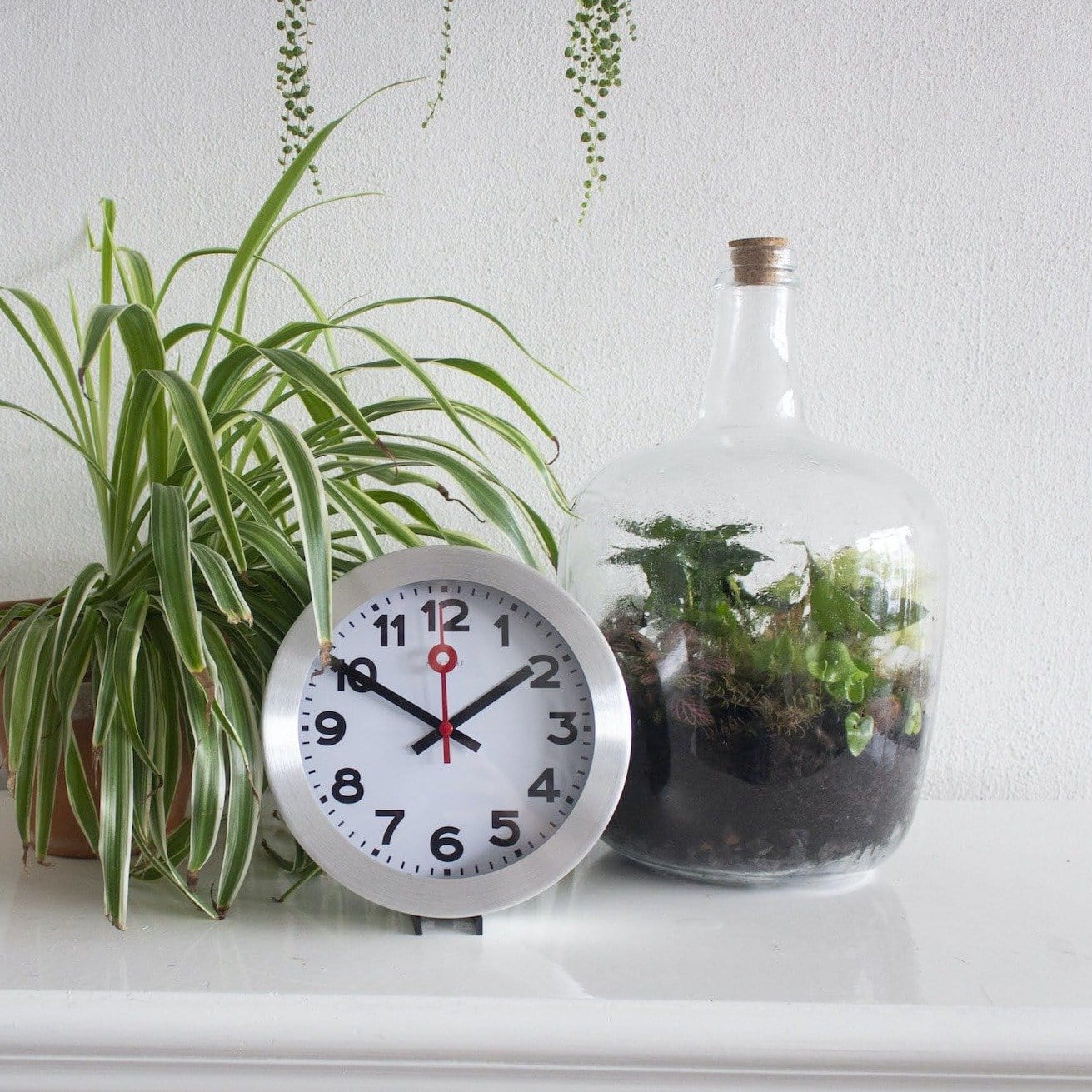 NeXtime Station - Iconisch Design - Aluminium Klok