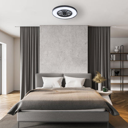 3D Air Plafondlamp met Ventilator 60cm - Full room luchtcirculatie - Zomer & Winterstand – Licht en kleurtemperatuur instelbaar