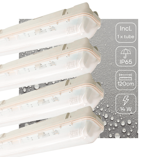 Comnox - LED TL armatuur met sensor - Waterdicht en slim - 120 cm