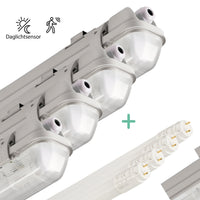 Comnox - Proventa LED TL armatuur met sensor - Waterdicht & Energiezuinig - 4 Pack