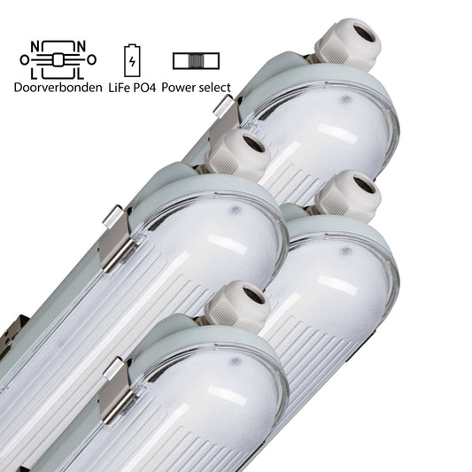Comnox - Philips LED's Light PRO LED TL armatuur - Met noodaccu - 150 cm