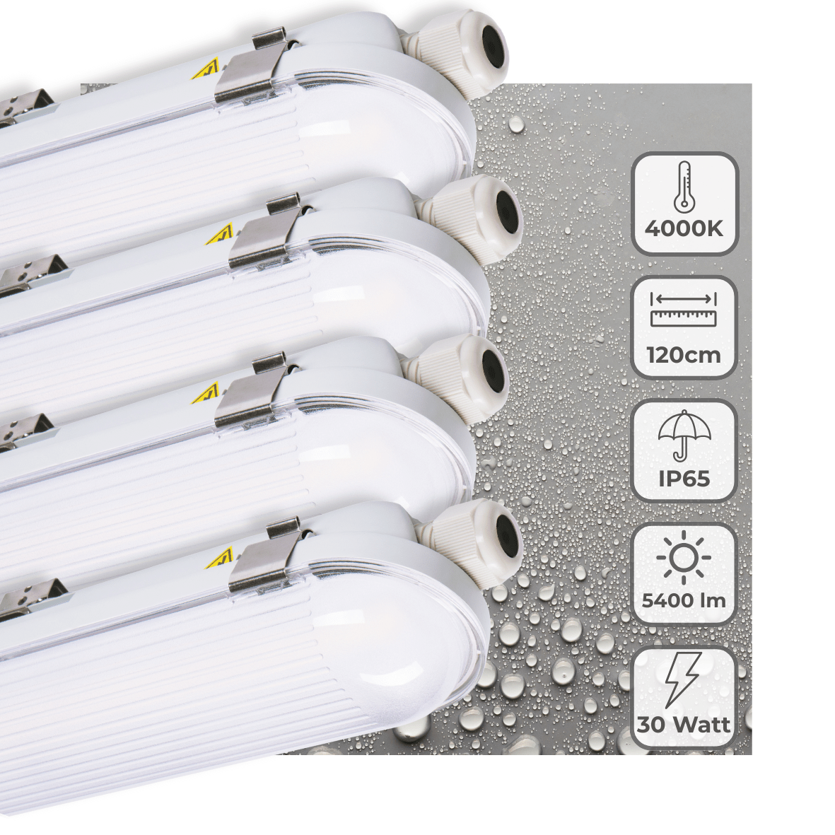 Comnox - Philips LED's Light Pro TL armatuur - Energiezuinig & Koppelbaar - 120 cm