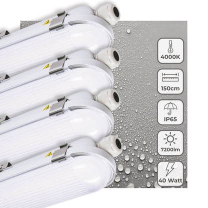 Comnox - Philips LED's Light Pro TL armatuur - Koppelbaar en Robuust - 150 cm