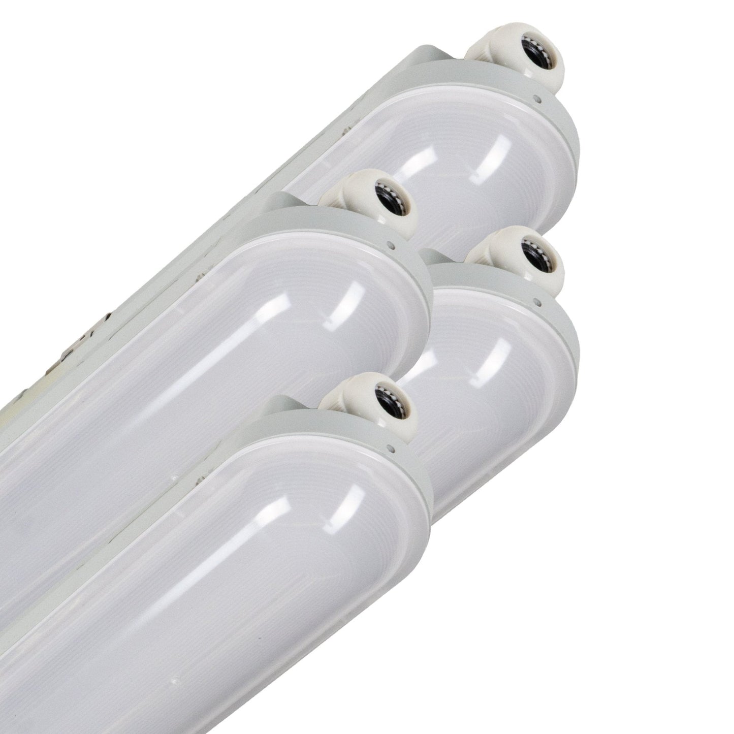 Set van 4 LED TL-armaturen – 120 cm – IP65
