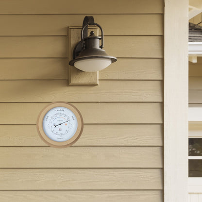 NeXtime Orchid Barometer - Weerbestendig en Robuust - 22cm Metaal