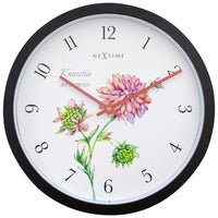 NeXtime Knautia - Weerbestendige buitenklok - 30.5 cm