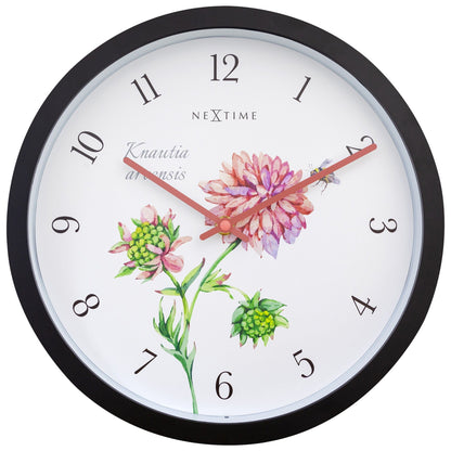 NeXtime Knautia - Weerbestendige buitenklok - 30.5 cm