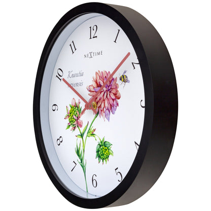 NeXtime Knautia - Weerbestendige buitenklok - 30.5 cm