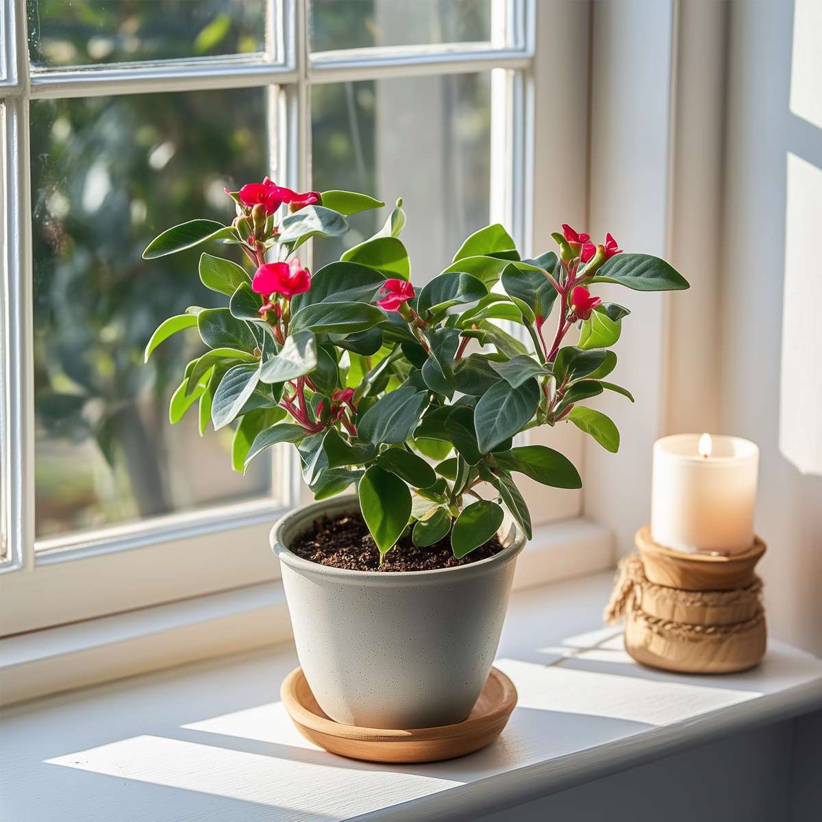 Euphorbia Milii - Set van 2 - Christusdoorn