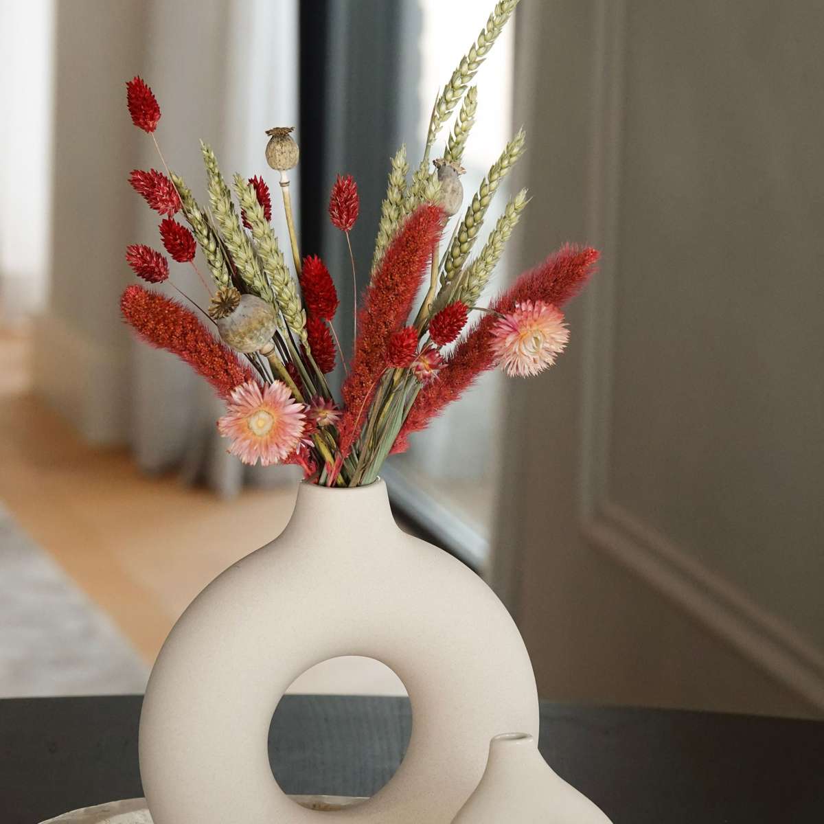 Boeket 'Pink Cocktail' - Droogbloemen