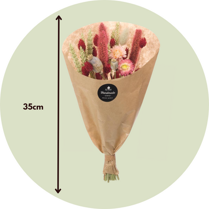Boeket 'Pink Cocktail' - Droogbloemen