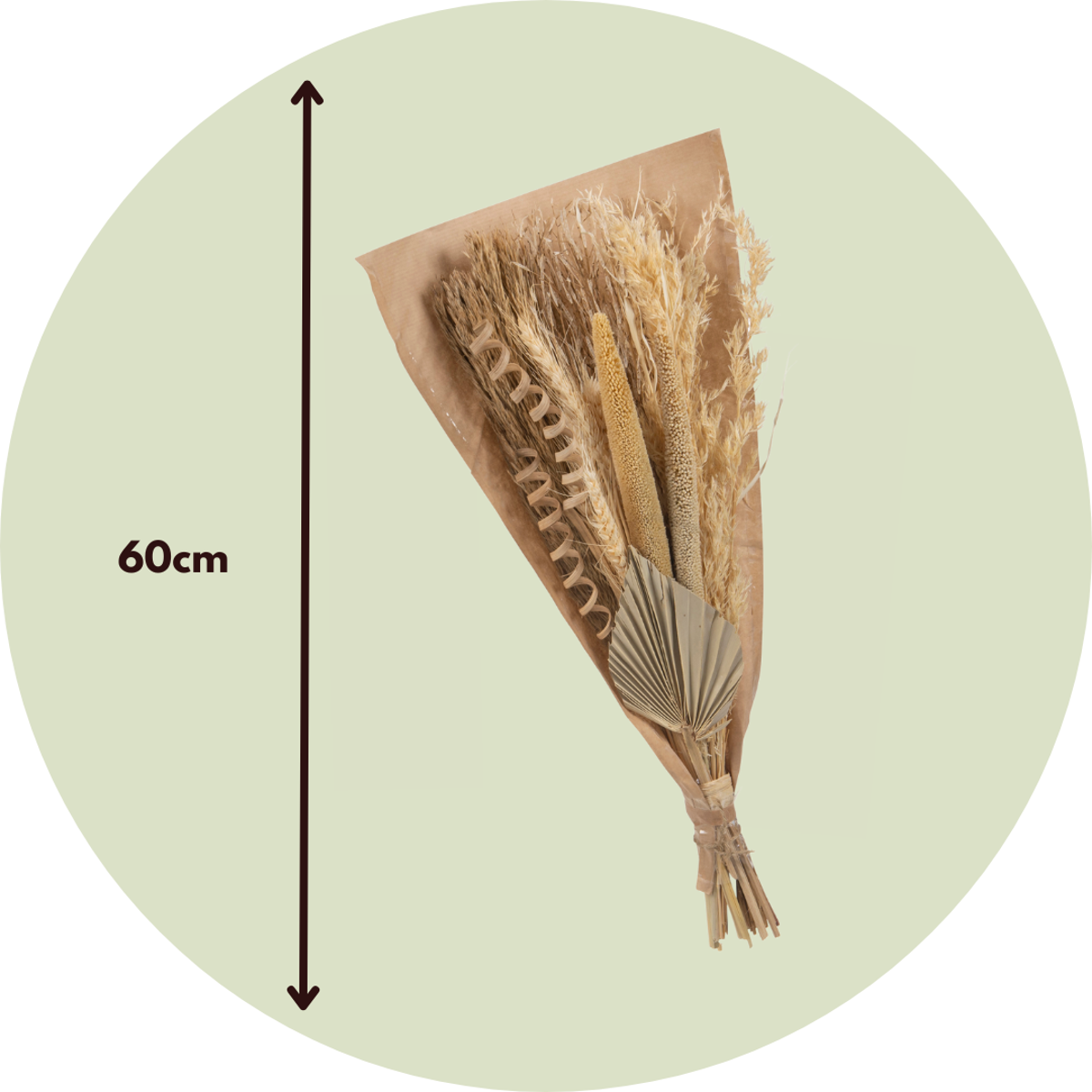 Boeket 'Scandinavian Sun' - Droogbloemen