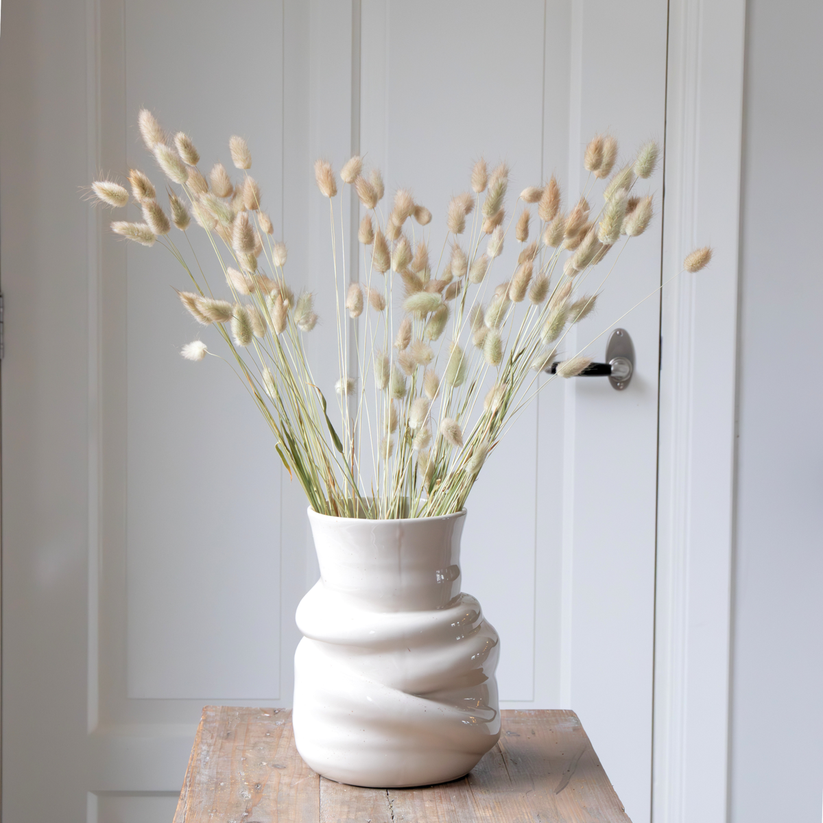 Boeket 'Lagurus Bunny Ears' - Droogbloemen