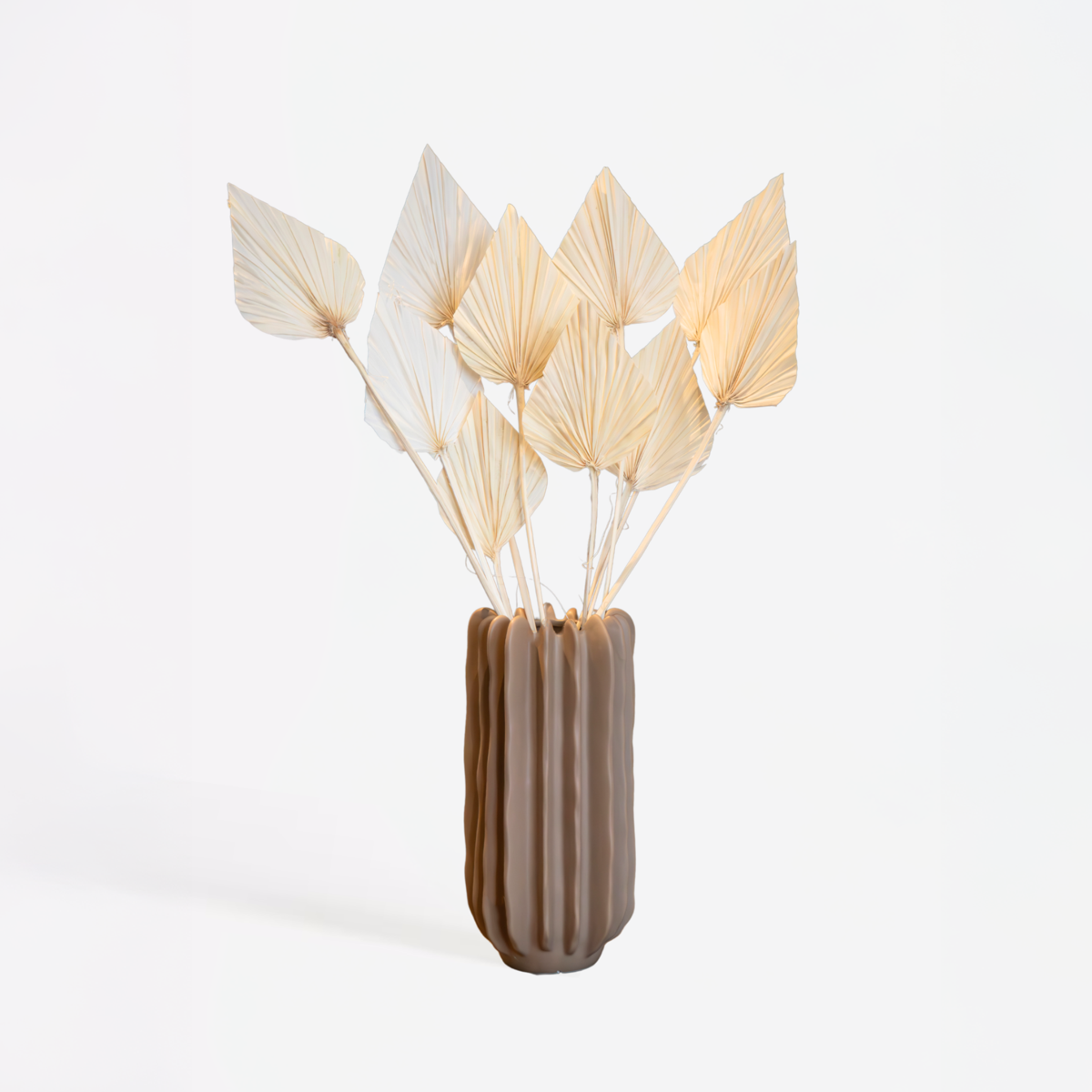 Boeket 'Palmspear Bleached' - Droogbloemen