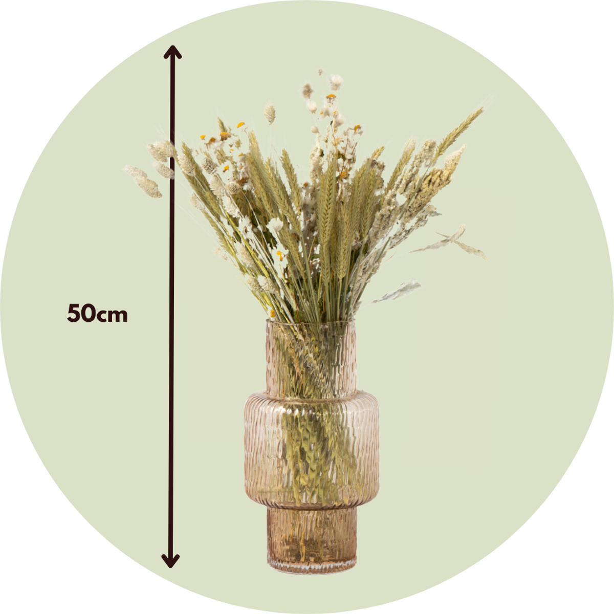 Boeket 'Loose Fit Helsinki' - Droogbloemen