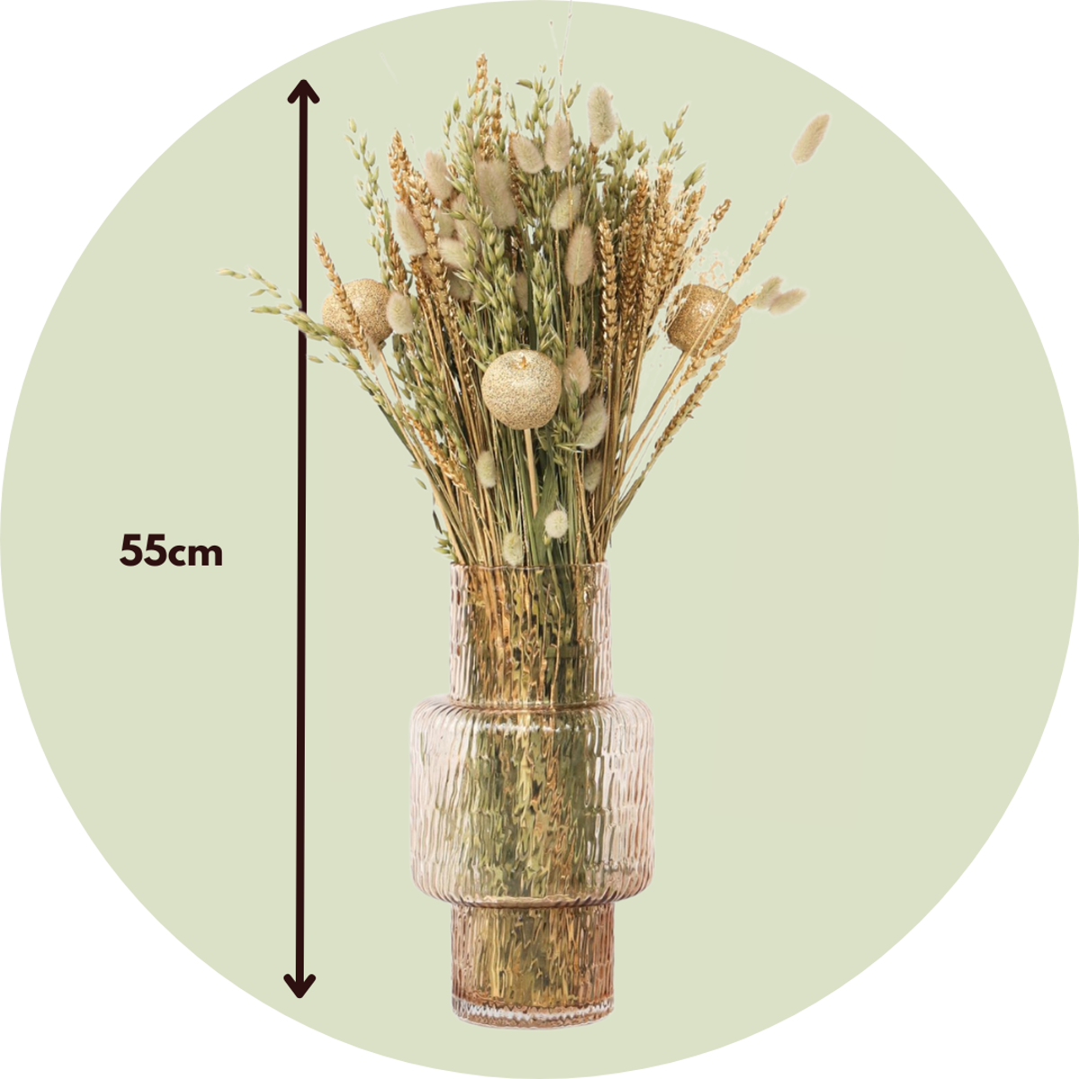 Boeket 'Large Angel' - Droogbloemen