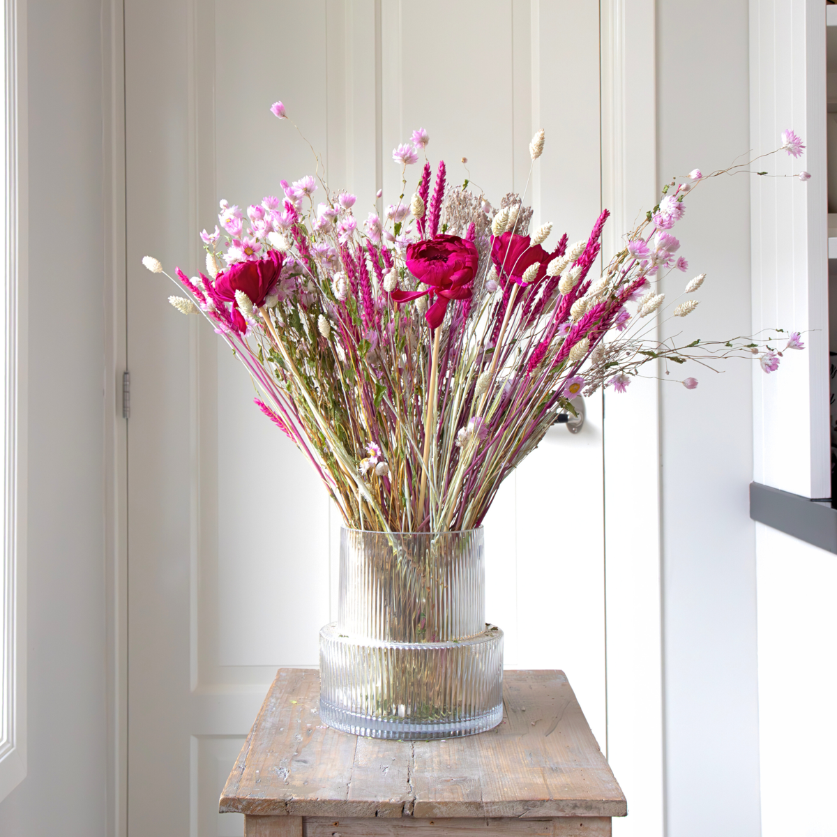 Boeket 'Large Flourish Love' - Droogbloemen