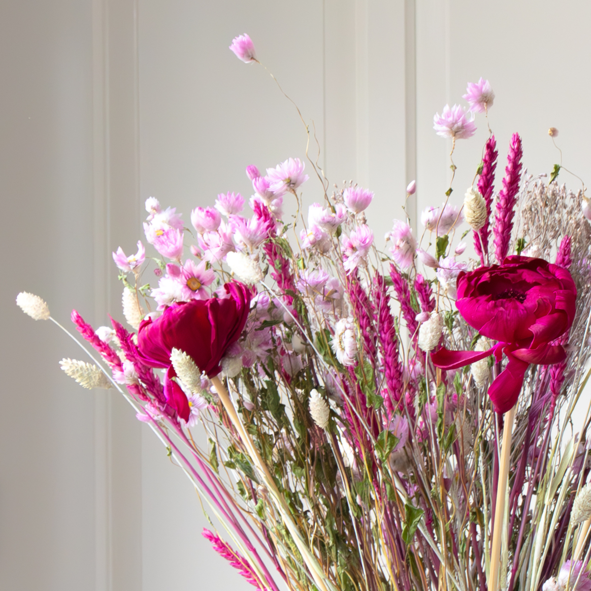 Boeket 'Large Flourish Love' - Droogbloemen