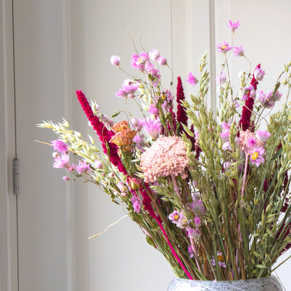 Boeket 'Lucky Love' - Droogbloemen