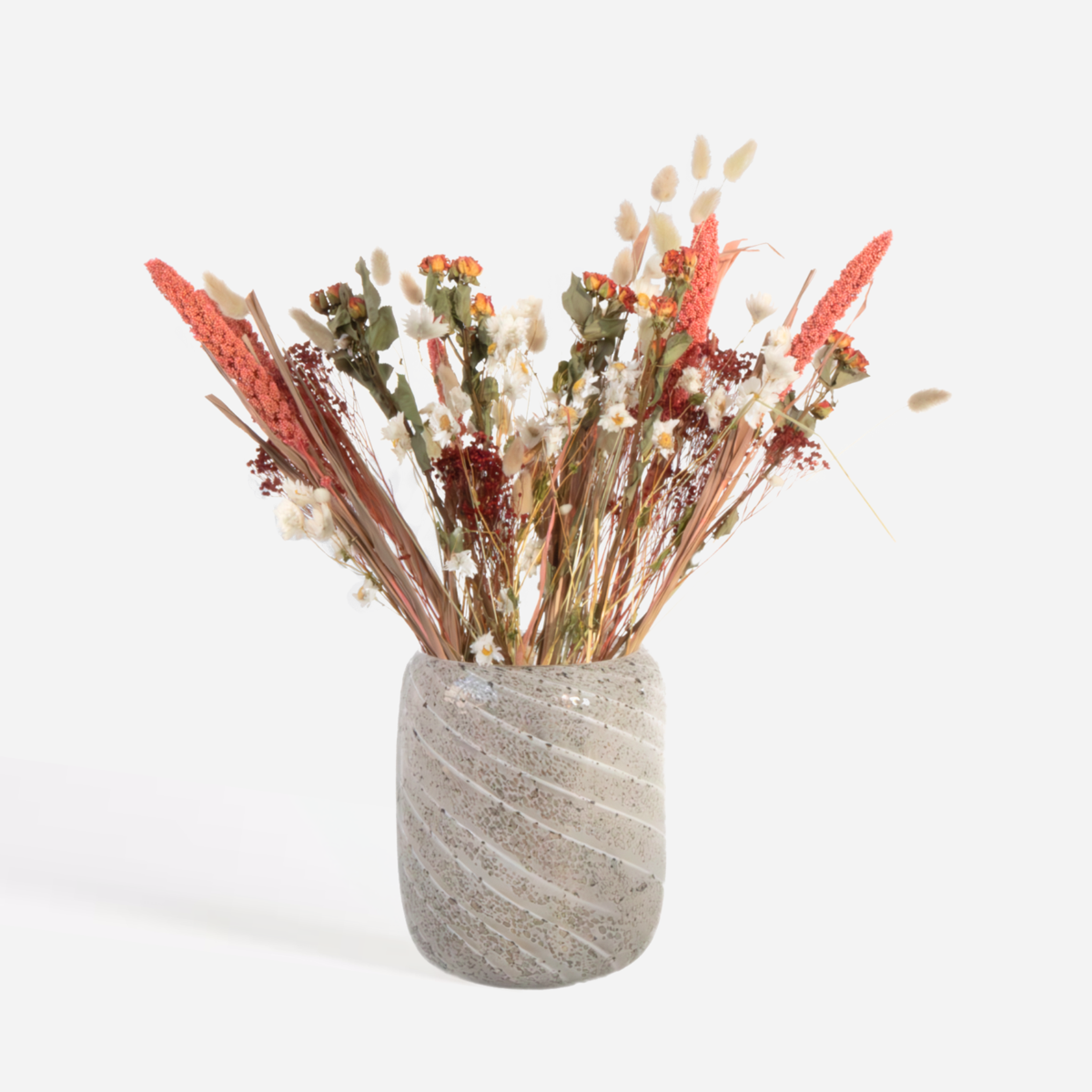 Boeket 'Lady in Red' - Droogbloemen