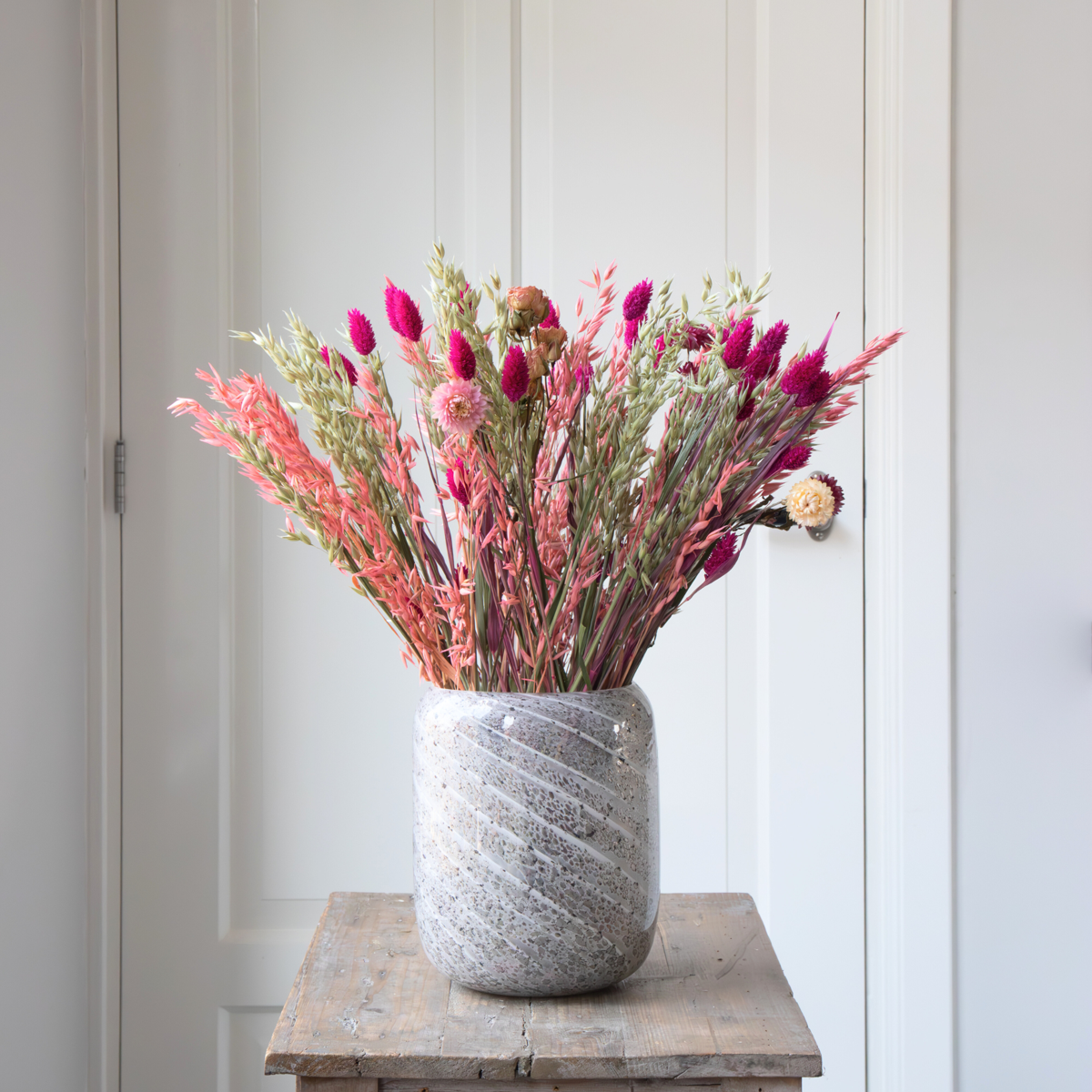 Boeket 'Loose Fit Lady Bird' - Droogbloemen