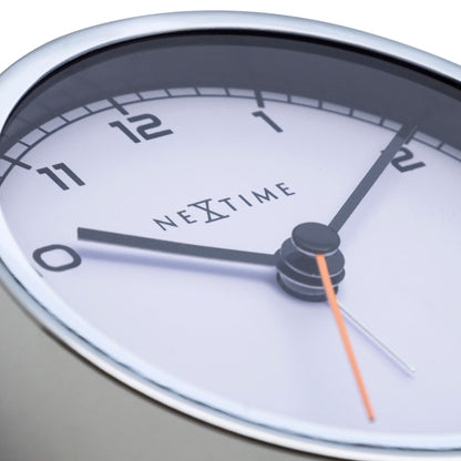 NeXtime Company Alarm - Stil en modern design - Metaal