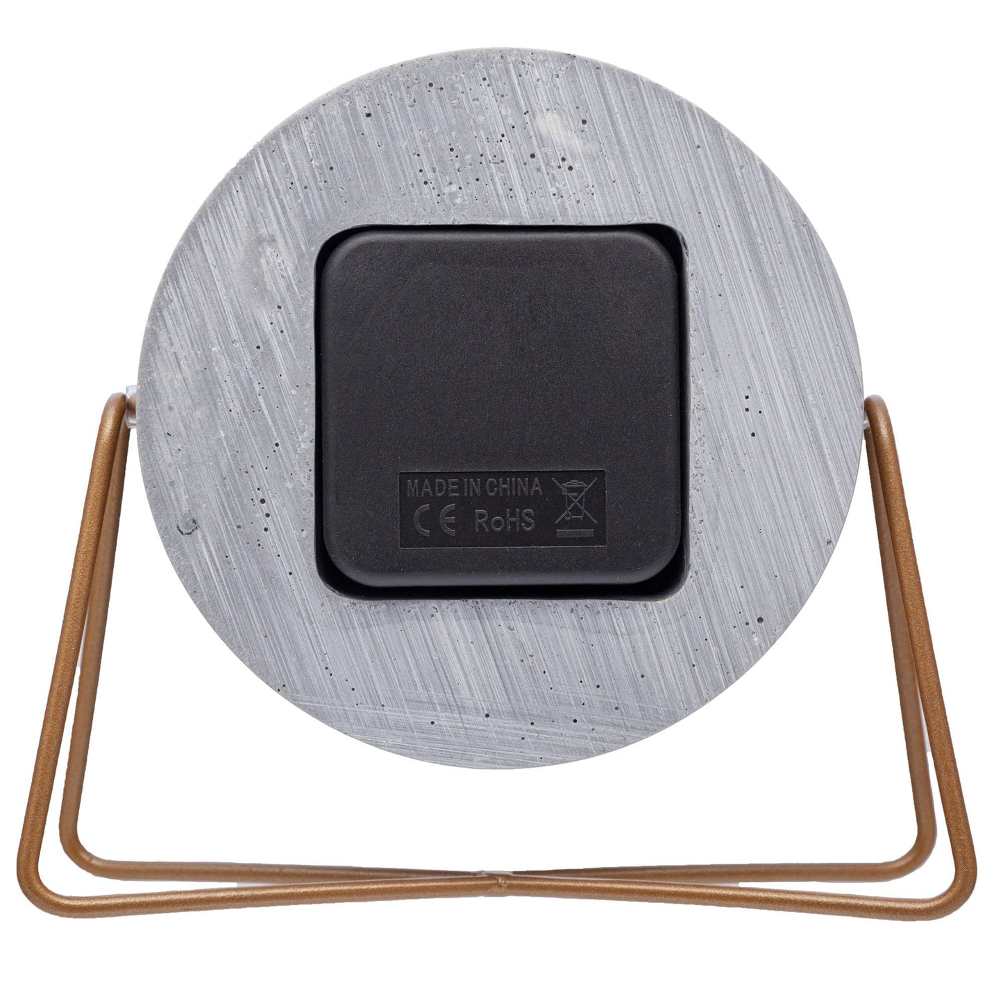 NeXtime Cross Table - Stijlvolle tafelklok met silent movement - 17.5 x 15.5 cm