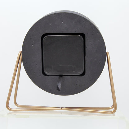 NeXtime Cross Table - Stijlvolle tafelklok met silent movement - 17.5 x 15.5 cm