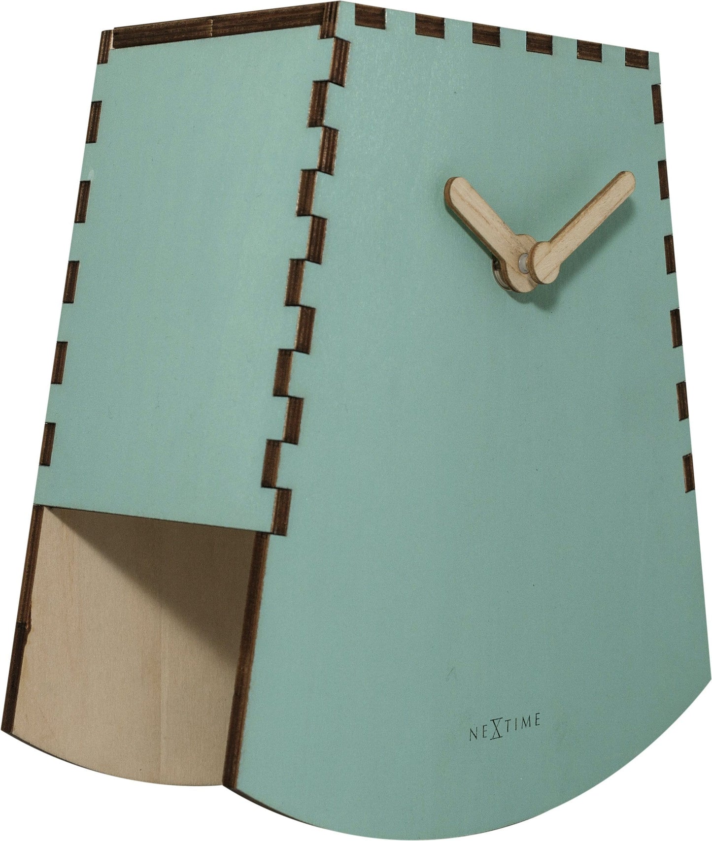 NeXtime Rocky - Unieke schommelende tafelklok - Hout