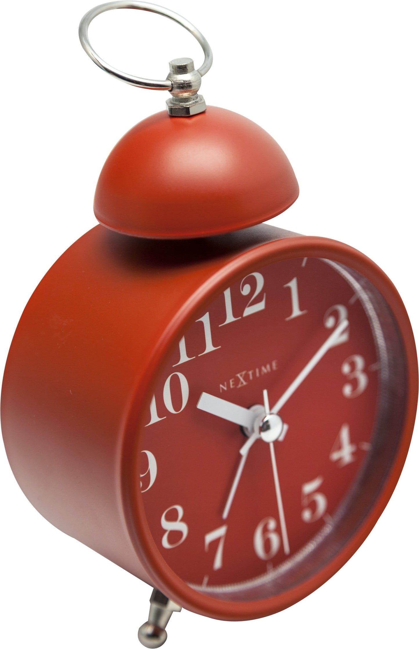 NeXtime Single Bell - Luid alarm met stil uurwerk - Metaal