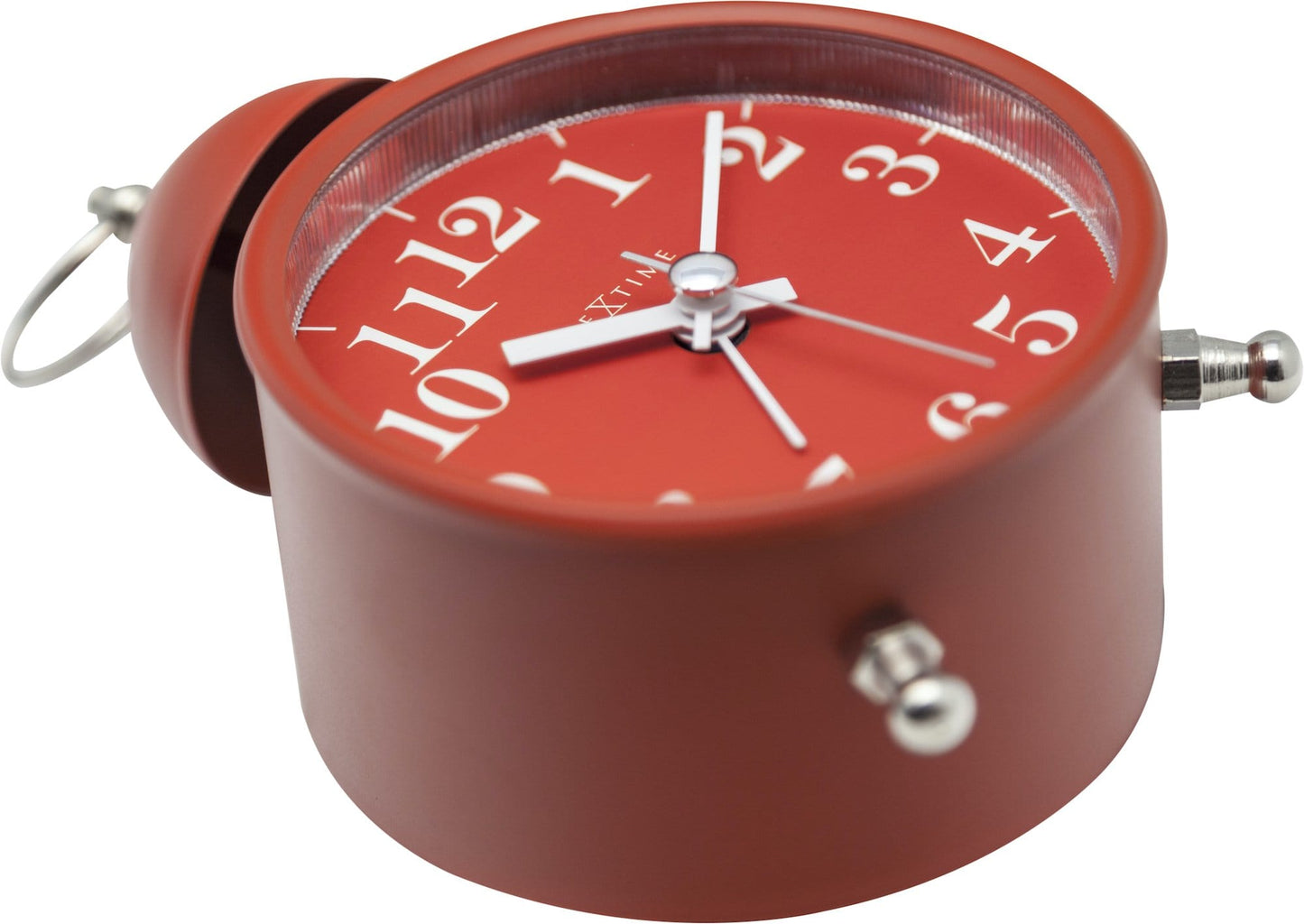 NeXtime Single Bell - Luid alarm met stil uurwerk - Metaal