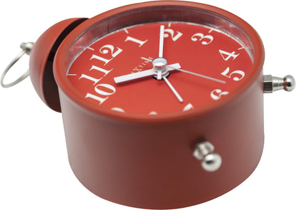 NeXtime Single Bell - Luid alarm met stil uurwerk - Metaal