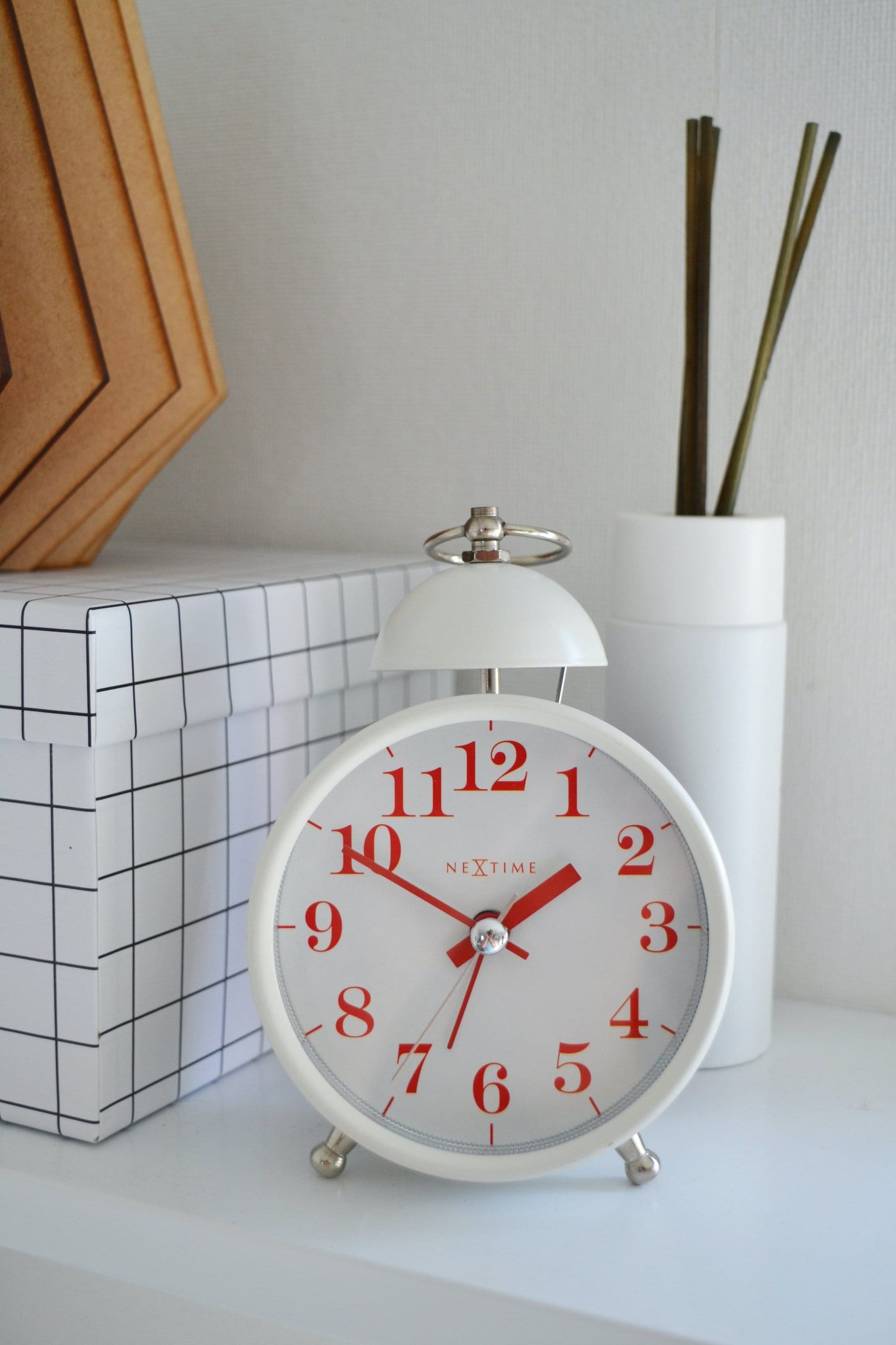 Comnox - Single Bell - Duidelijke alarmklok met luid alarm - Comfortabel - Veilig - Metal - 16 cm - Comnox - Alarm