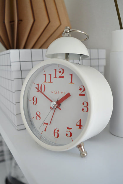 Comnox - Single Bell - Duidelijke alarmklok met luid alarm - Comfortabel - Veilig - Metal - 16 cm - Comnox - Alarm