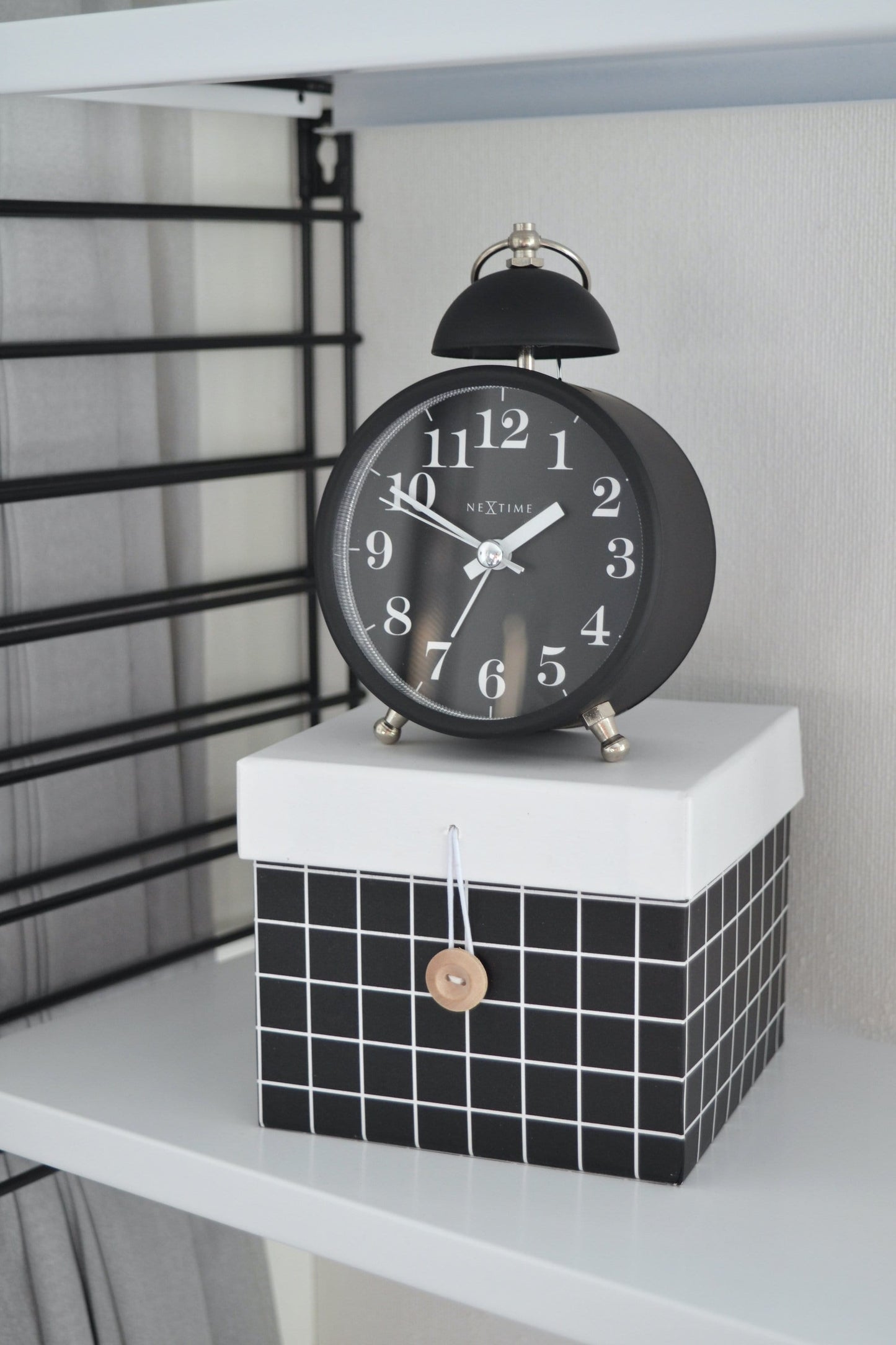 Comnox - Single Bell - Duidelijke alarmklok met luid alarm - Comfortabel - Veilig - Metal - 16 cm - Comnox - Alarm